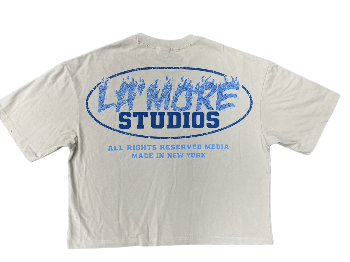 OPEN YOUR MIND TEE | BLUE HAZE