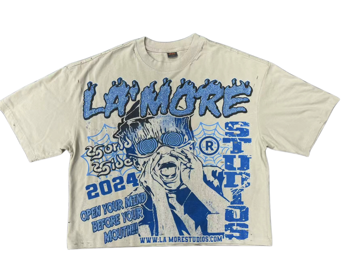 OPEN YOUR MIND TEE | BLUE HAZE